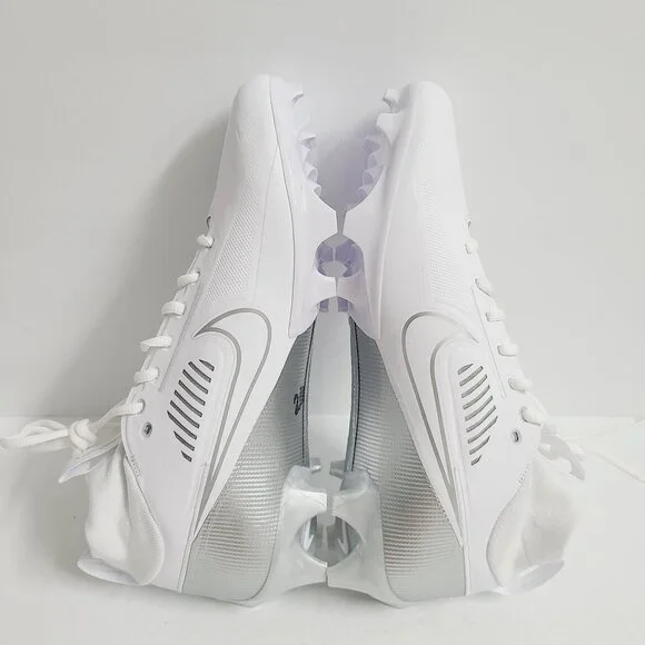NEW Nike Vapor Edge Pro 360 2 Football Cleats DA5456-102 Size 13 White Silver #2 s-l400.jpg main image 4